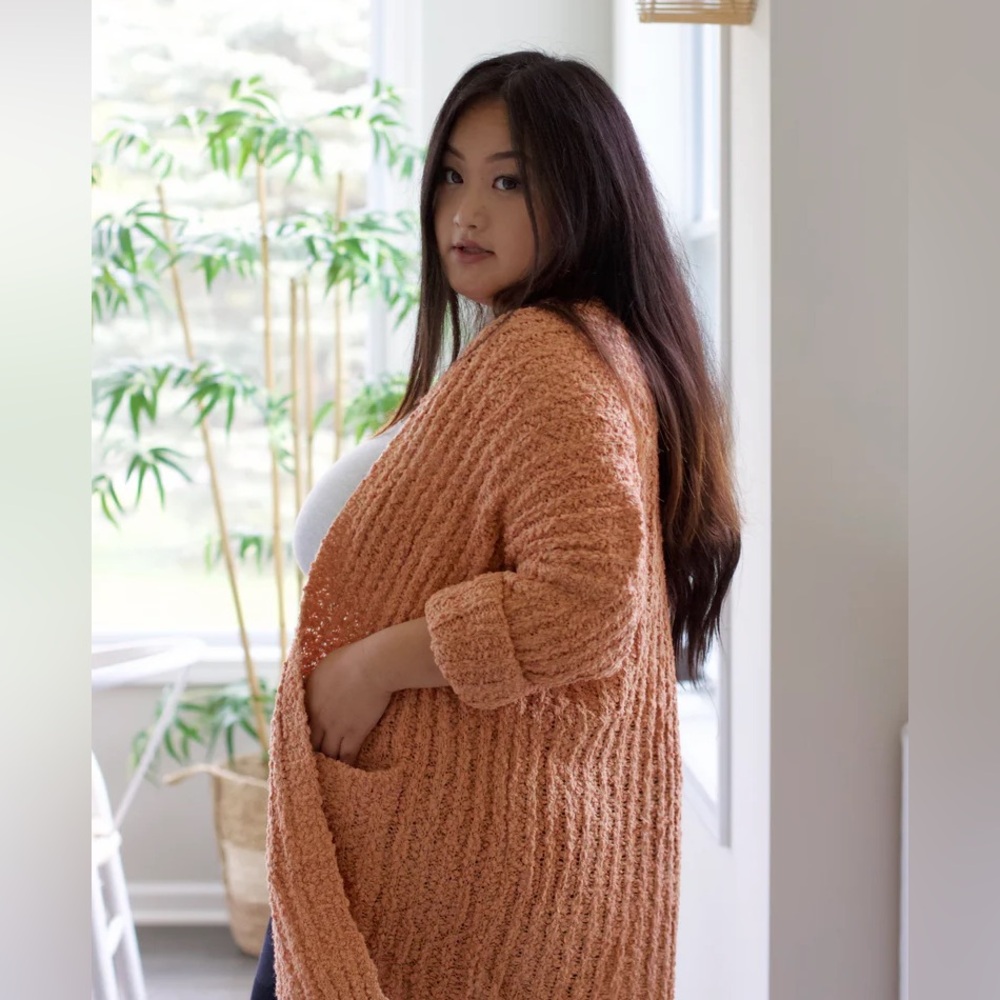 Fuzzy Soft Cardigan